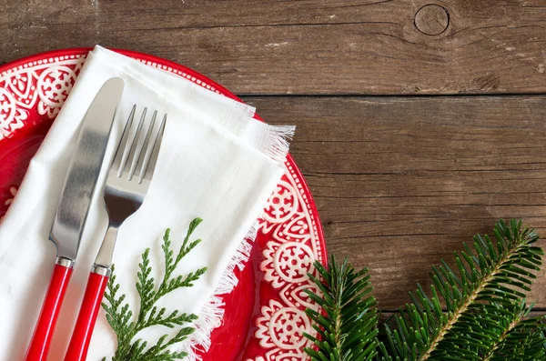 Festive table setting — Stock Photo, Image