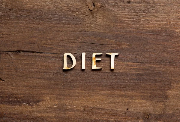 The word of Diet — Stock Photo, Image