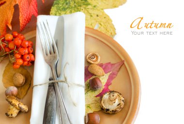 Sonbahar rustik Tablo ayarı