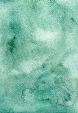 Suluboya yeşil el çizimi arka plan çizimi. Düğün ve parti tasarımı için elle boyanmış monokrom öğesi, hatıra defteri, tatil el işi ve baskı.