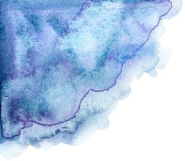 Mor suluboya mavi el çizilmiş sınır noktası izole edilmiş. Düğün ve parti tasarımı için elle boyanmış monokrom öğesi, hatıra defteri, tatil el işi ve baskı.