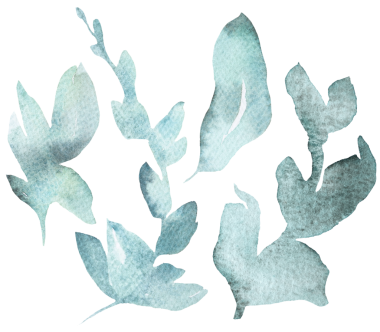 El çizimi suluboya açık yeşil bahçe izole bir illüstrasyon bırakır. Bahar düğünü kırtasiyesi ve parti tasarımı için romantik pastel unsur. Aşk ve kutlama atmosferi