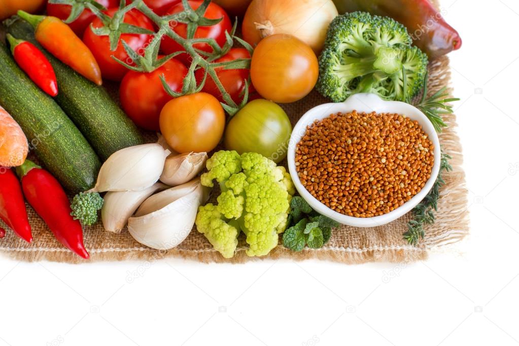 cocinar mijo con verduras
