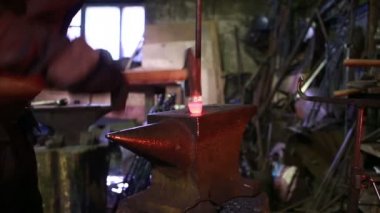 Örs forge, metal çalışan demirci.