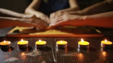 Grup bir spiritualistic, insan. ruhları derler