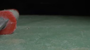 Son derece yakın plan, detaylı. Eski kullanılmış dosya. arkaplan endüstrisi