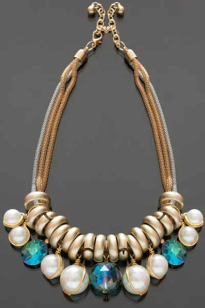 Plastic necklace — Stock Photo, Image