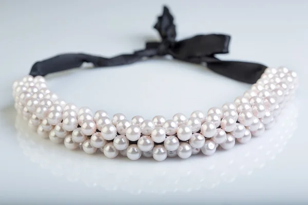 Pearl necklace — Stock Photo, Image