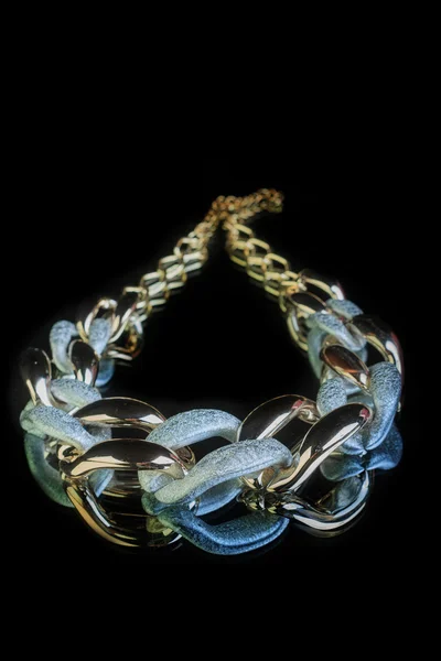 Plastic necklace. multicolored — Stock Photo, Image