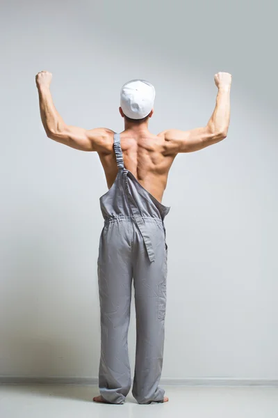 Hombre musculoso espalda —  Fotos de Stock
