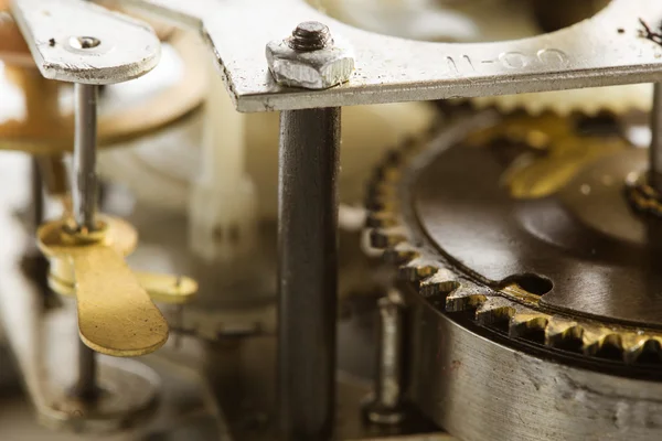 Antique clock gears — Stock Photo, Image