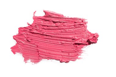 İzole kırmızı ruj kontur