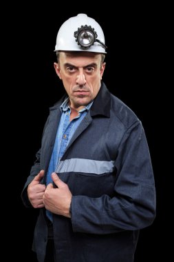 coalminer enerji zengin kömür büyük bir yığın tutar