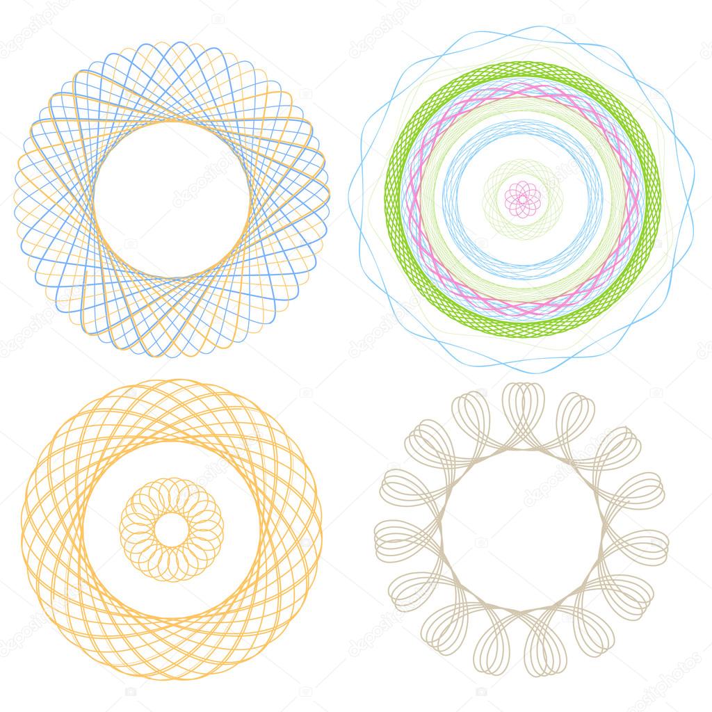 Spirograph 4 Elements