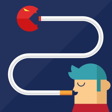 Karakter sigara içmeyin