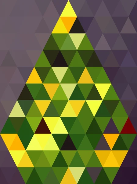 Pyramides vertes — Image vectorielle