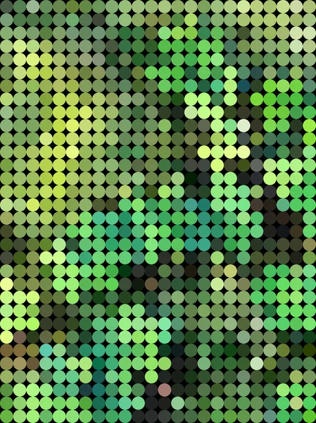 Fondo brillante círculo verde abstracto — Archivo Imágenes Vectoriales