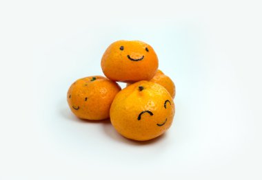 Turuncu duygu arka plan