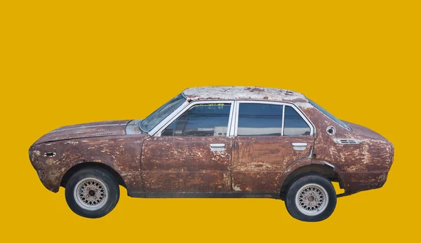 Coche oxidado. textura grunge —  Fotos de Stock