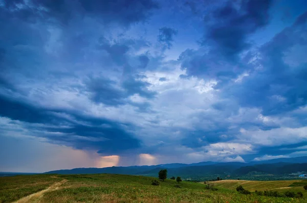 Dramatische Stormscène Hoog Dynamisch Bereik — Stockfoto