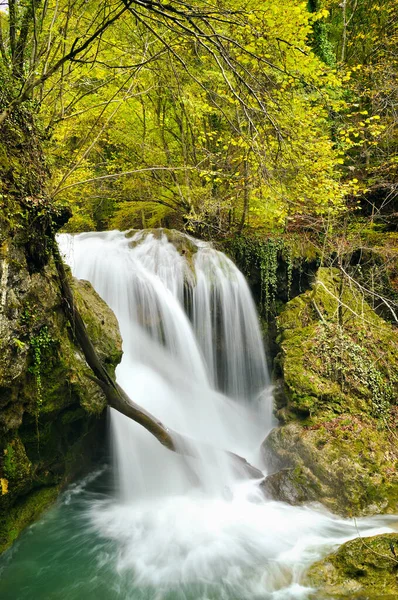 Mountain Waterfall Autumn — Stock Photo, Image