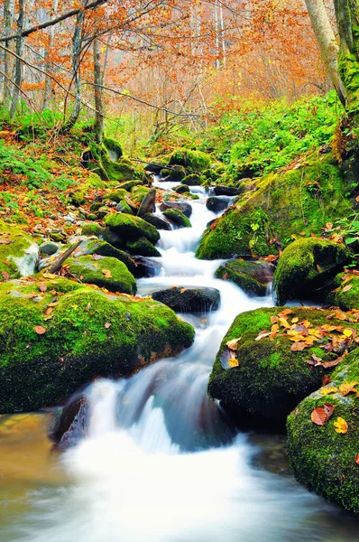 Mountain River Late Autumn — Stock Photo, Image