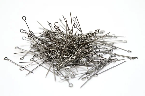 Sewing pins bunch Stock Image