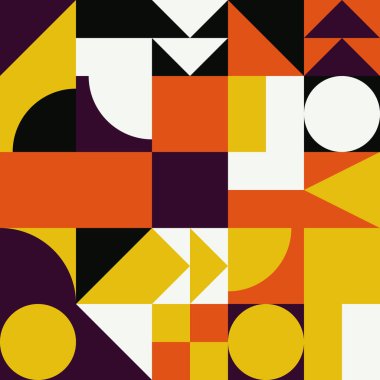 İskandinav esinlenilmiş sanat desenleri basit geometrik şekiller ve el çizimi şekillerle yapılır. Soyut vektör bileşimi, arka planlar için kullanışlı, poster tasarımı, kumaş baskıları, davet mektupları.