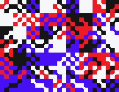 Tuhaf bilgisayar vektörlerinin üretken tasarım grafikleri soyut geometrik tasarım unsurları, ağ arka planı, poster sanatları, ön sayfa kapakları ve dijital baskılar için kullanışlı