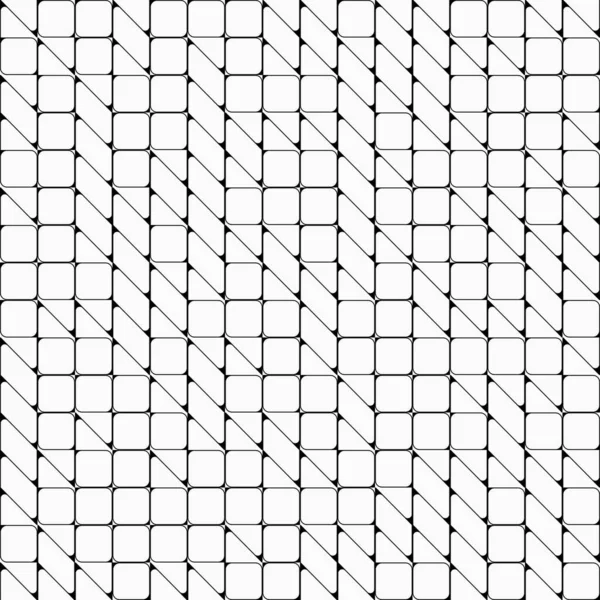 Abstract Geometrisch Vector Klassiek Naadloos Patroon Gemaakt Met Eenvoudige Vormen — Stockvector