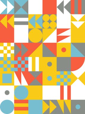 Tuhaf bilgisayar vektörlerinin üretken tasarım grafikleri soyut geometrik tasarım unsurları, ağ arka planı, poster sanatları, ön sayfa kapakları ve dijital baskılar için kullanışlı