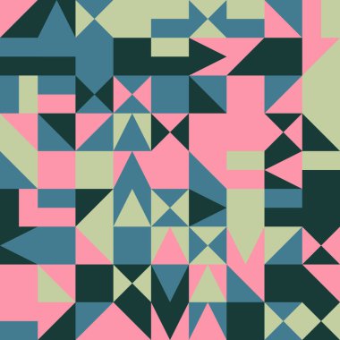 Neo Modernizm, soyut vektör geometrik şekil ve formlarla yapılmış. Basit form cesur grafik tasarımı, web sanatı, davetiye kartları, posterler, baskılar, tekstil, arka plan için kullanışlı.