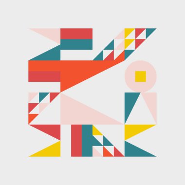 Tuhaf bilgisayar vektörlerinin üretken tasarım grafikleri soyut geometrik tasarım unsurları, ağ arka planı, poster sanatları, ön sayfa kapakları ve dijital baskılar için kullanışlı