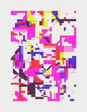 Geometrik soyut vektör basit elementler güzel bir renk paletiyle yapıldı. Geometrik şablon arkaplanı, web tasarımı, iş kartı, davetiye, poster, moda baskısı için kullanıma hazır.