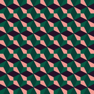 Basit şekilleri ve güzel renk paleti olan yüzyılın ortası geometrik soyut deseni. Basit geometrik desen kompozisyonu, web tasarımında en iyi kullanım alanı, kartvizit, davetiye, poster, tekstil baskısı.