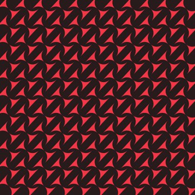 Basit tekrarlayan geometrik şekilli kusursuz geometrik desen. Temel geometrik elementlerin soyut vektör grafik tasarımı. Web tasarımı, tekstil baskısı, duvar kağıdı, ambalaj kağıdı için kullanışlı.
