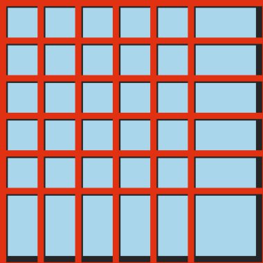 Basit tekrarlayan geometrik şekilli kusursuz geometrik desen. Temel geometrik elementlerin soyut vektör grafik tasarımı. Web tasarımı, tekstil baskısı, duvar kağıdı, ambalaj kağıdı için kullanışlı.