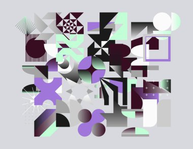 Tuhaf bilgisayar vektörlerinin üretken tasarım grafikleri soyut geometrik tasarım unsurları, ağ arka planı, poster sanatları, ön sayfa kapakları ve dijital baskılar için kullanışlı