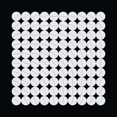 Tuhaf bilgisayar vektörlerinin üretken tasarım grafikleri soyut geometrik tasarım unsurları, ağ arka planı, poster sanatları, ön sayfa kapakları ve dijital baskılar için kullanışlı