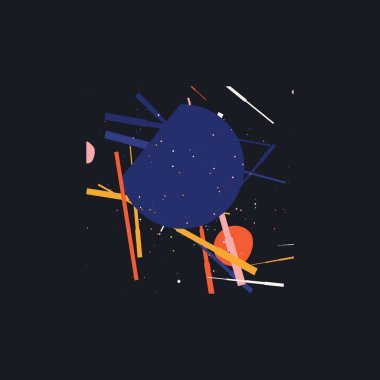 Tuhaf bilgisayar vektörlerinin üretken tasarım grafikleri soyut geometrik tasarım unsurları, ağ arka planı, poster sanatları, ön sayfa kapakları ve dijital baskılar için kullanışlı