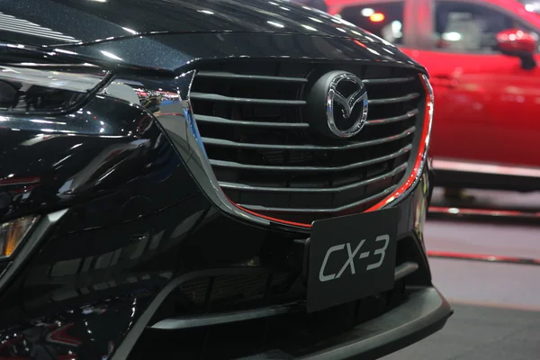 Bangkok - 31 Mart: Siyah araba 37 Bangkok uluslararası Tayland Motor göstermek 2016 üzerinde 26 Mart 2016 yılında Bangkok, Tayland, Thailand, Mazda Cx-3