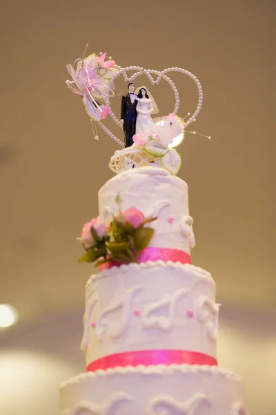 Wedding cake decoration — Stock Photo, Image