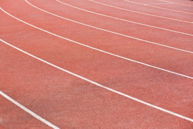 çalışan yarış pisti