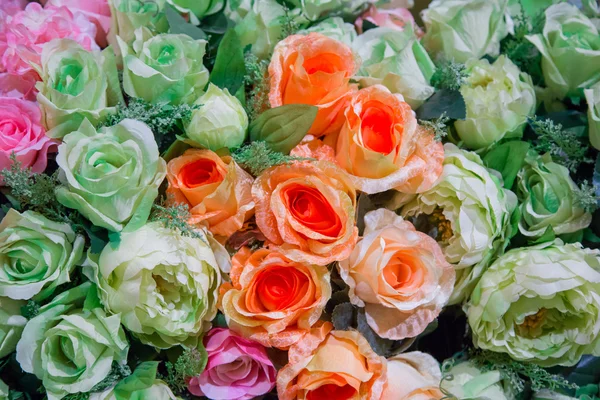 Buketler çiçek, renkli arka plan demet çiçek