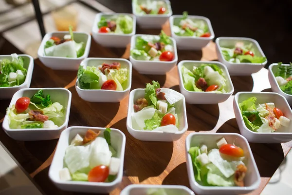 Copa de lujo de comida para una fiesta de eventos o recepción de bodas —  Fotos de Stock