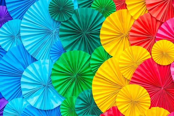 Arco-íris abstrato Fundo de papel colorido — Fotografia de Stock