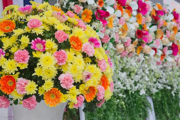 Background of Beautiful flower wedding decoration
