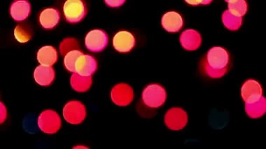 Pırıltı dizeleri bokeh etkisi ile