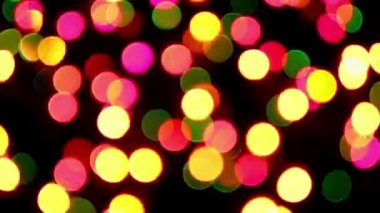 Pırıltı dizeleri bokeh etkisi ile