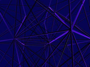 soyut hat inşaat dijital sanat